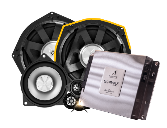 BMW Sound System Upgrade Speakers Amplifier Alpha One