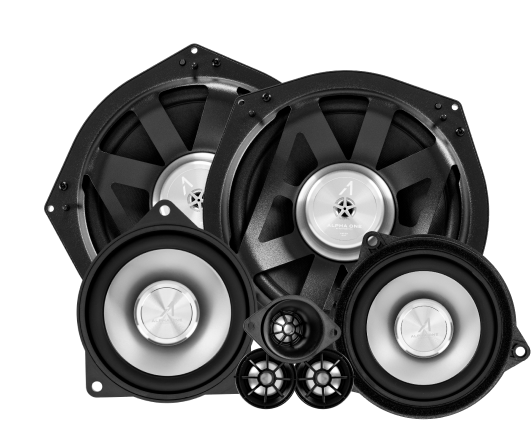 Hervat Bladeren verzamelen Champagne BMW Sound System Upgrade: Speakers & Amplifier | Alpha One