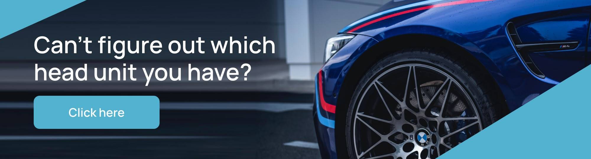 Head unit subscription banner