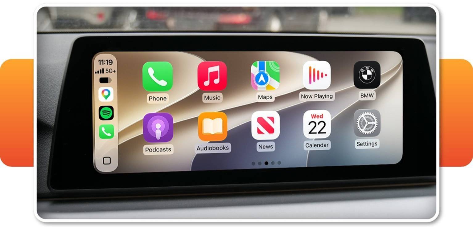 BMW CarPlay Full Screen Mode