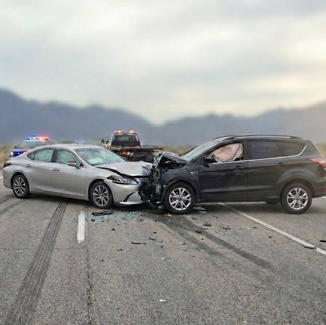 Scams, road rage, crash