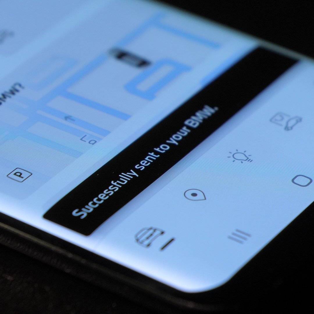 MyBMW app
remote services