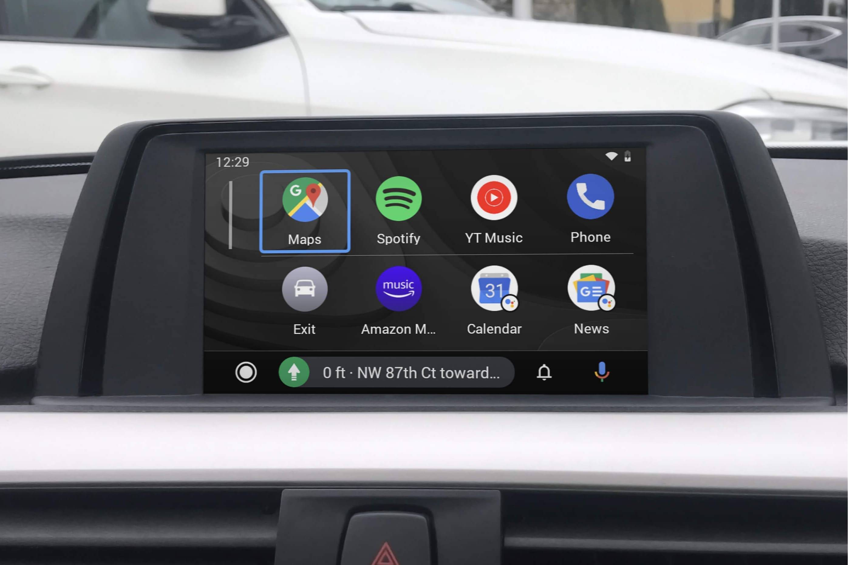 BMW Android Auto MMI Prime small screen main