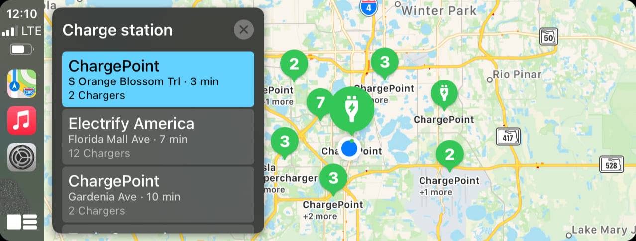Apple Maps update on iOS 14 CarPlay 