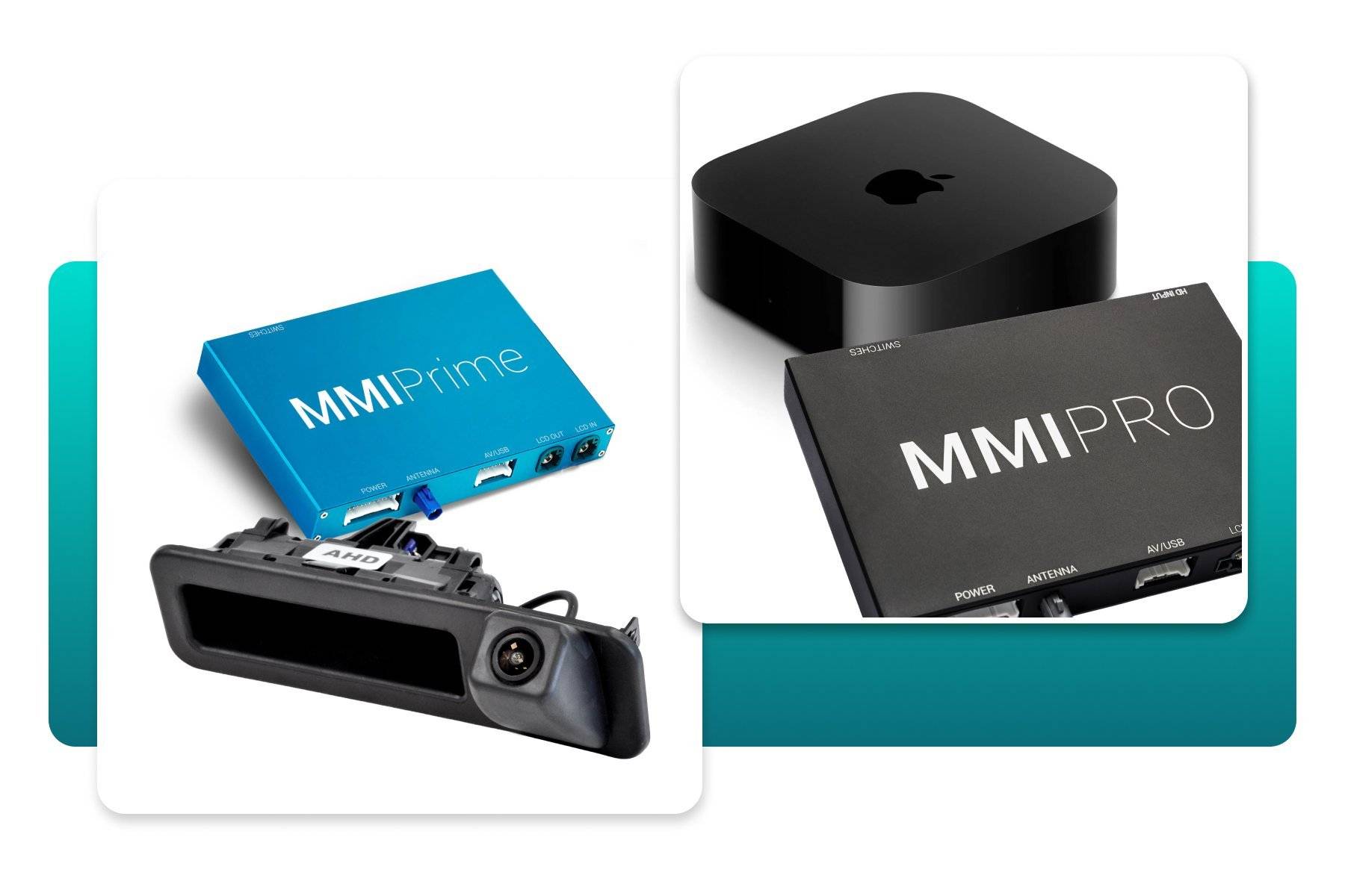 MI Prime and MMI PRO modules for BMW CarPlay and Android Auto retrofit