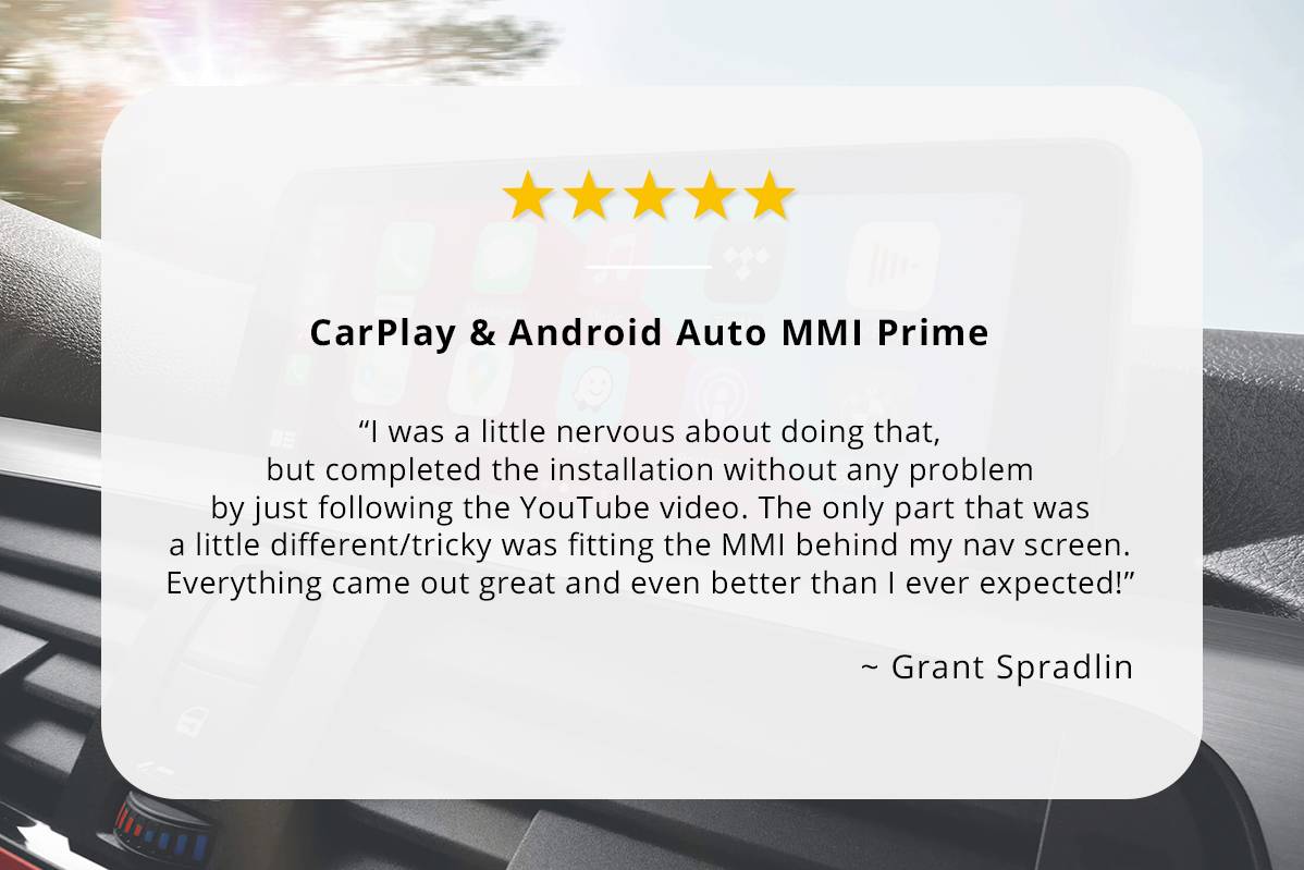 CarPlay & Android Auto MMI Prime review