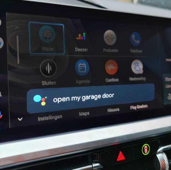 Android Auto Smart Home commands