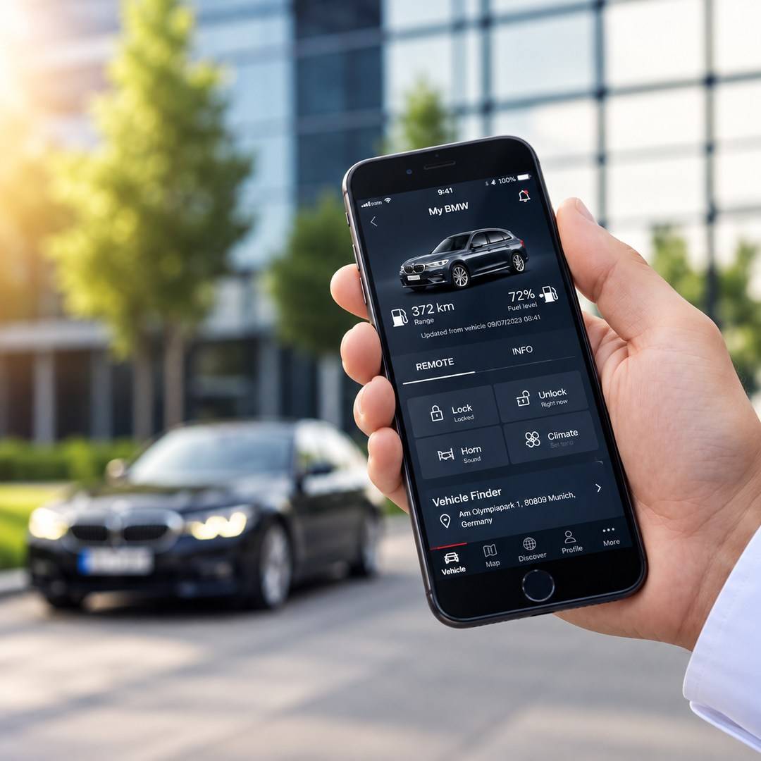 BMW ConnectedDrive software update