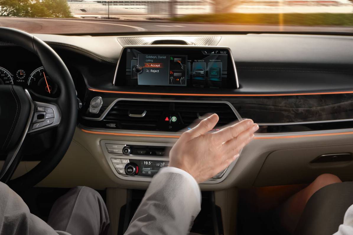 BMW gesture control