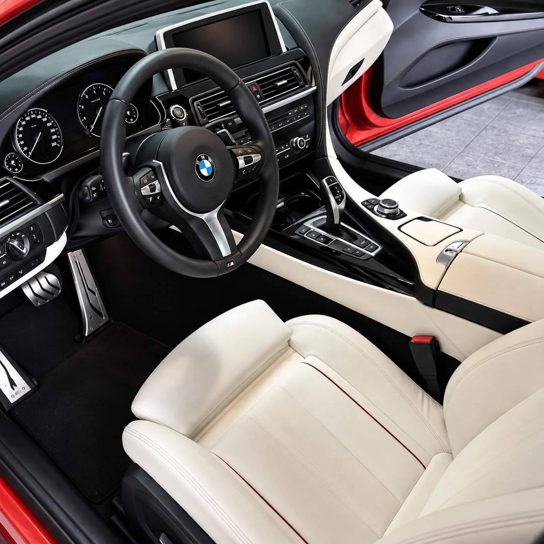 BMW interior