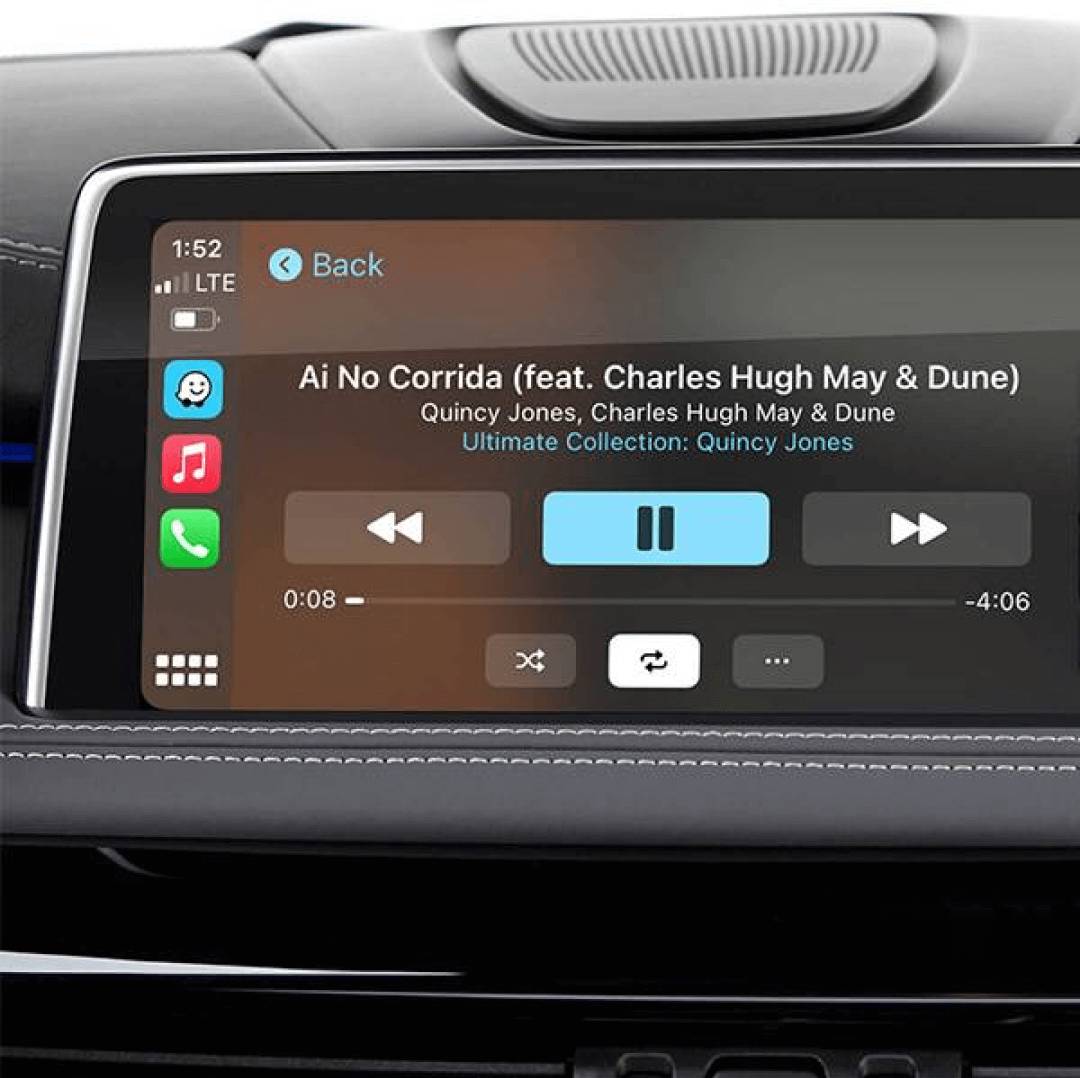 La música de Apple CarPlay no funciona