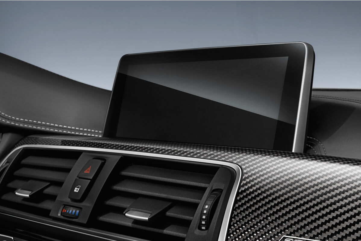 BMW iDrive screen