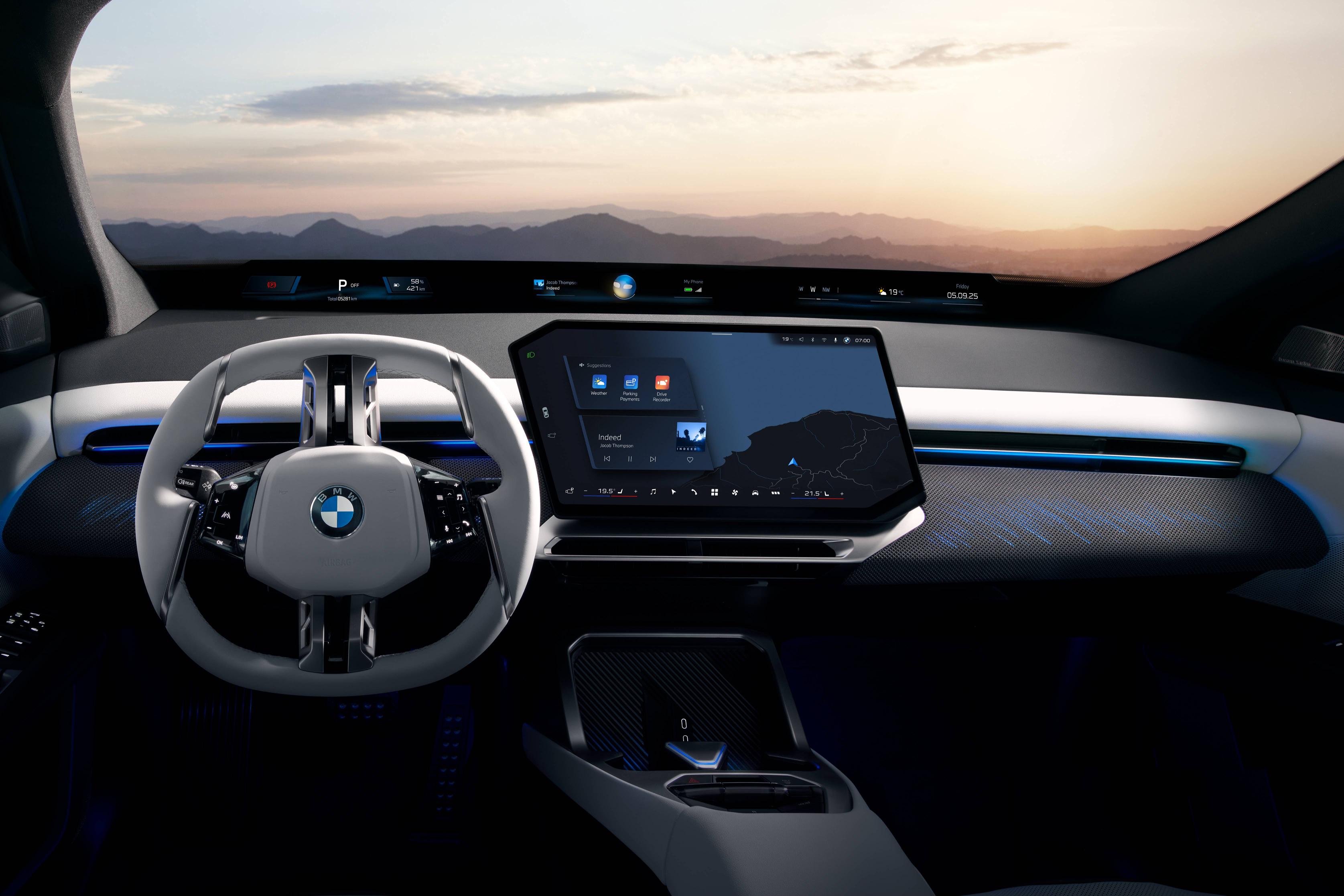 BMW iX3 interior