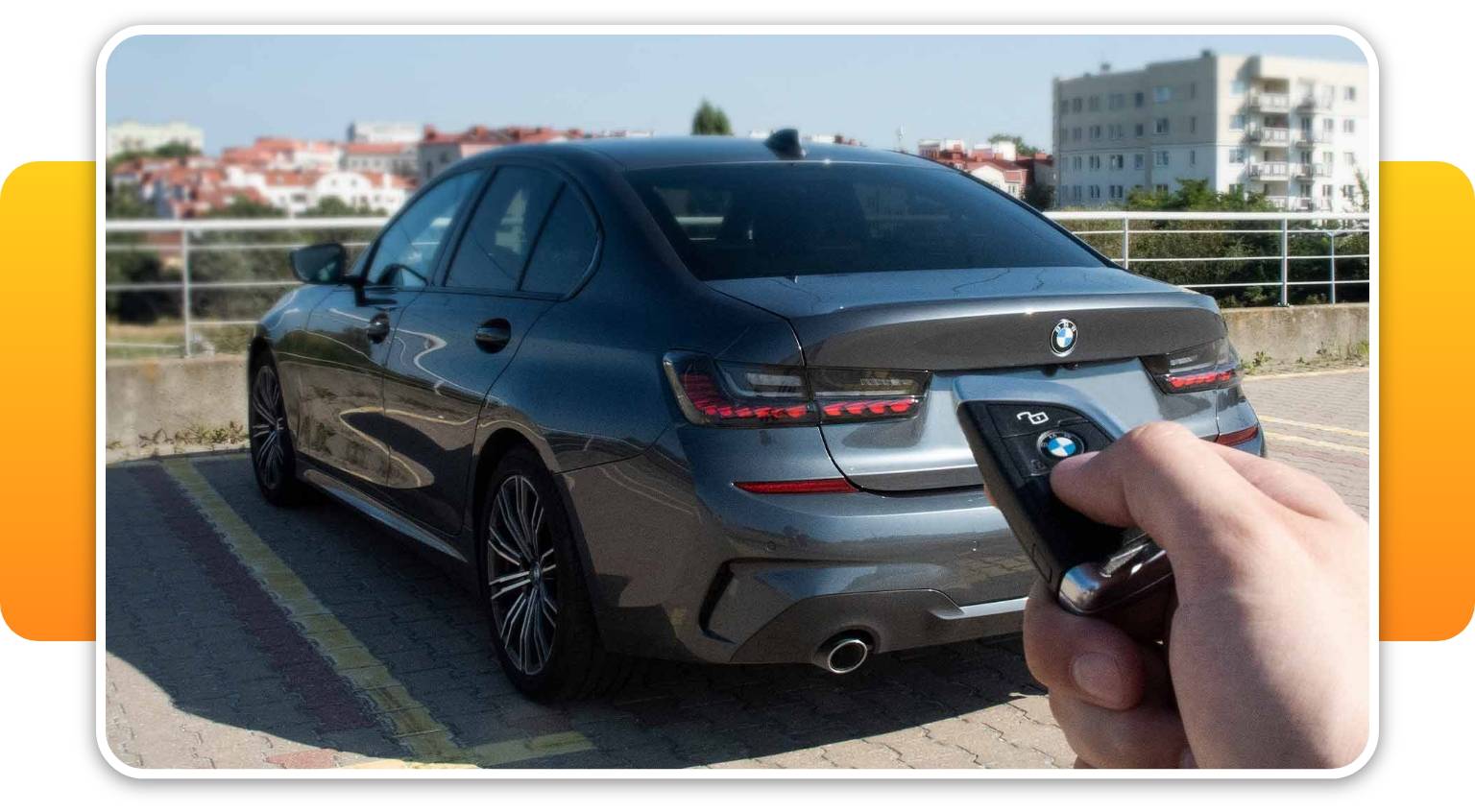 Remote start Easy control with the BMW key fob