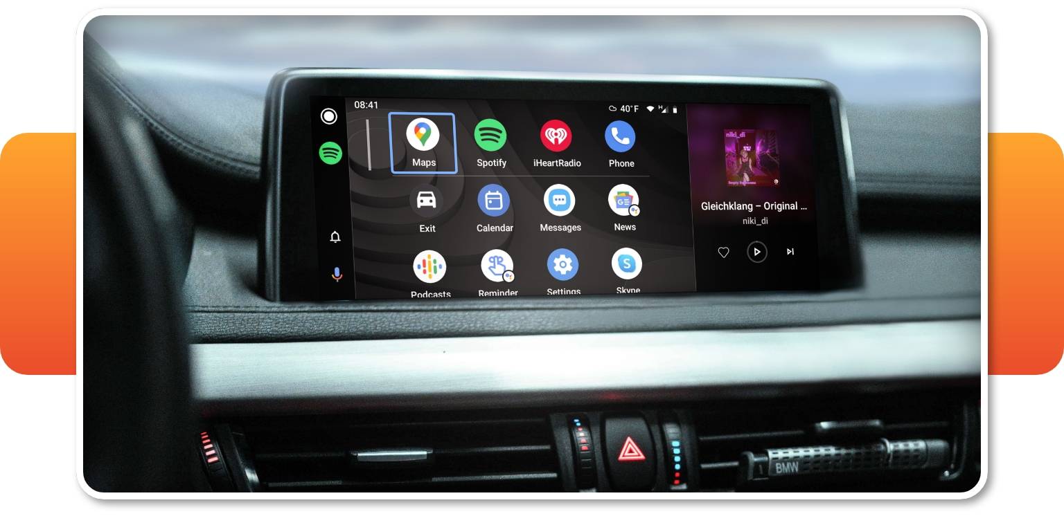 BMW Android Auto Full Screen Mode