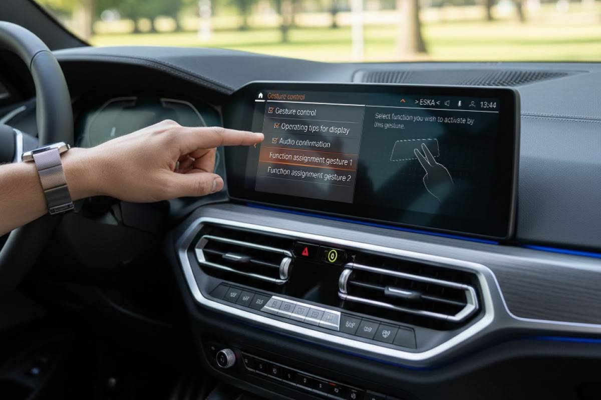 What Is It and How to Turn on Gesture Control? BMW iDrive Explained