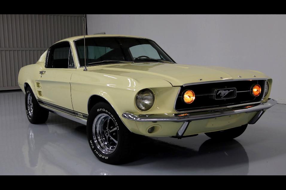 A 1967 Mustang Fastback GT 390 S-Code