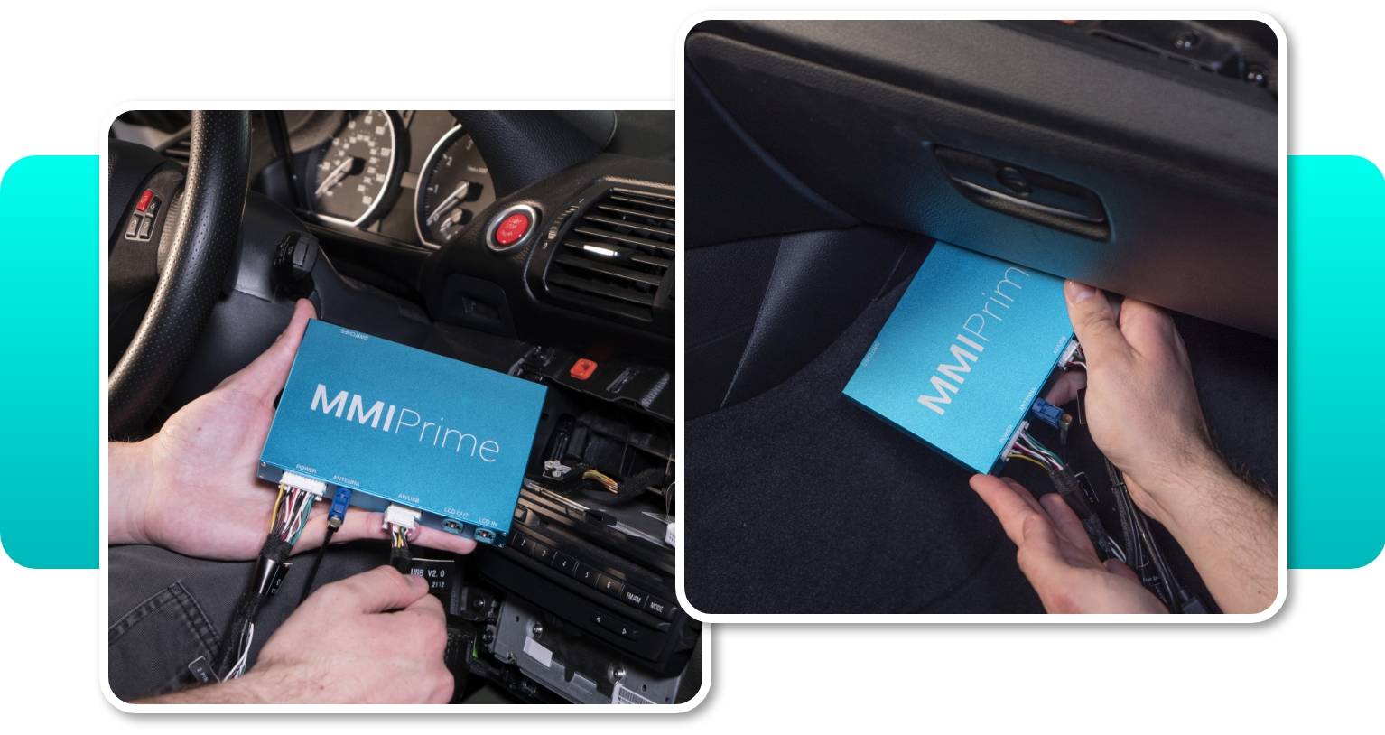 Android Auto MMI Prime retrofit for BMW and MINI Cooper is customized for each model
