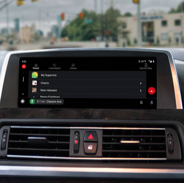 Android Auto music apps commands