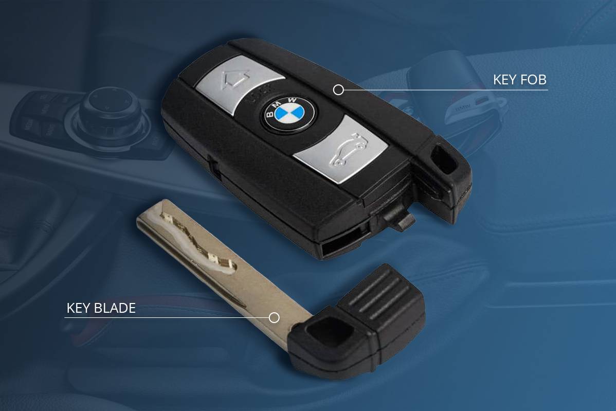 BMW key blade