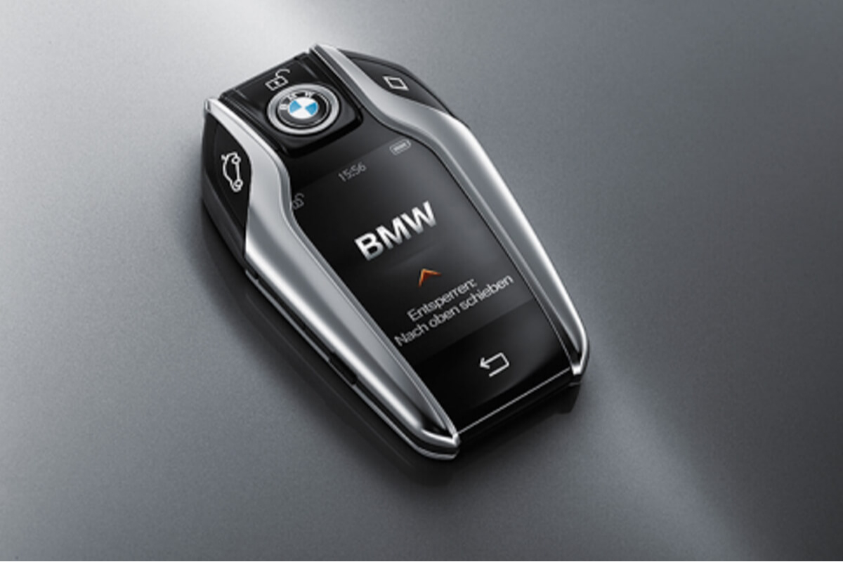 Llavero con pantalla BMW