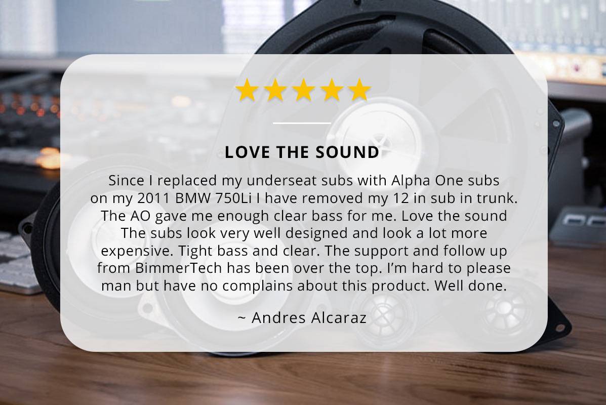 What are the best speakers for BMW?
