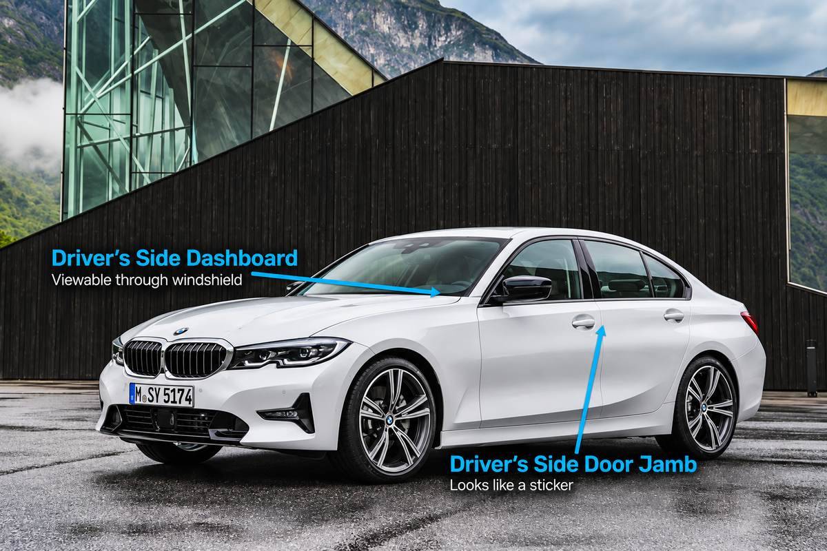 BMW VIN