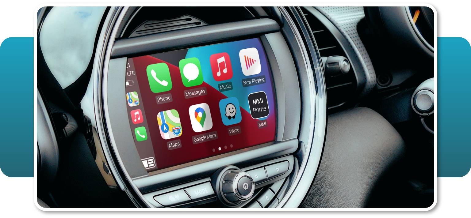 MINI Cooper Apple CarPlay