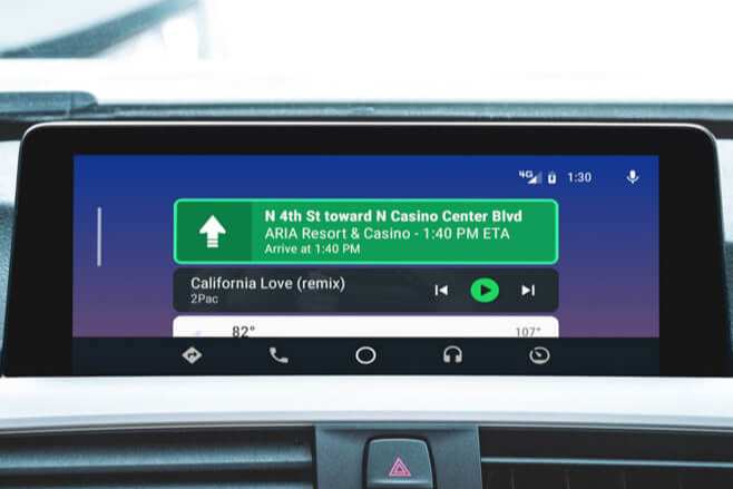 BMW Android Auto MMI Prime viejo look