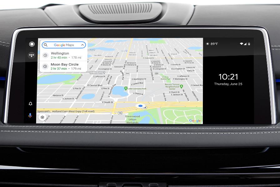 Android Auto Google Maps