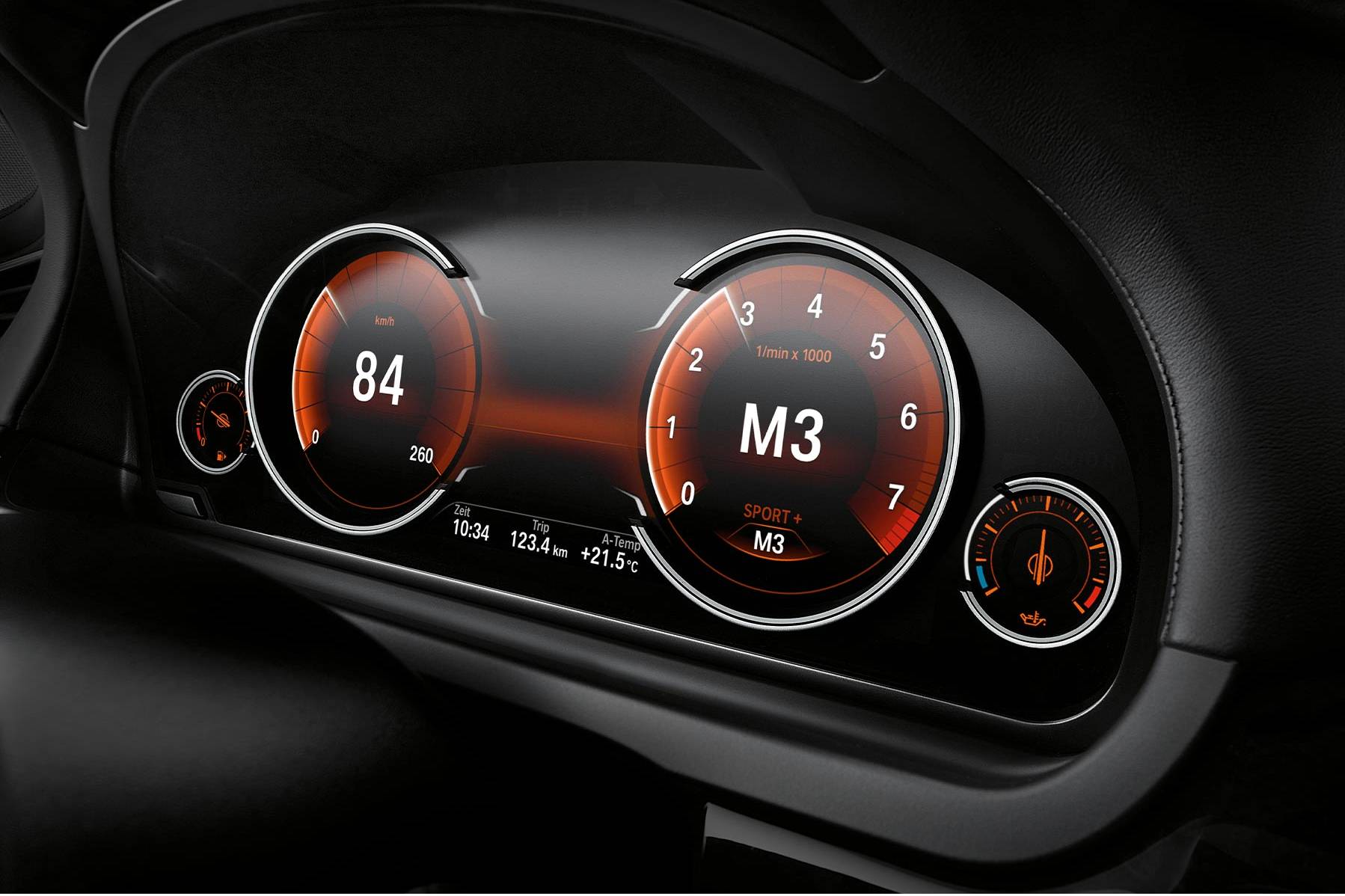 6WB BMW OEM Digital Instrument Cluster