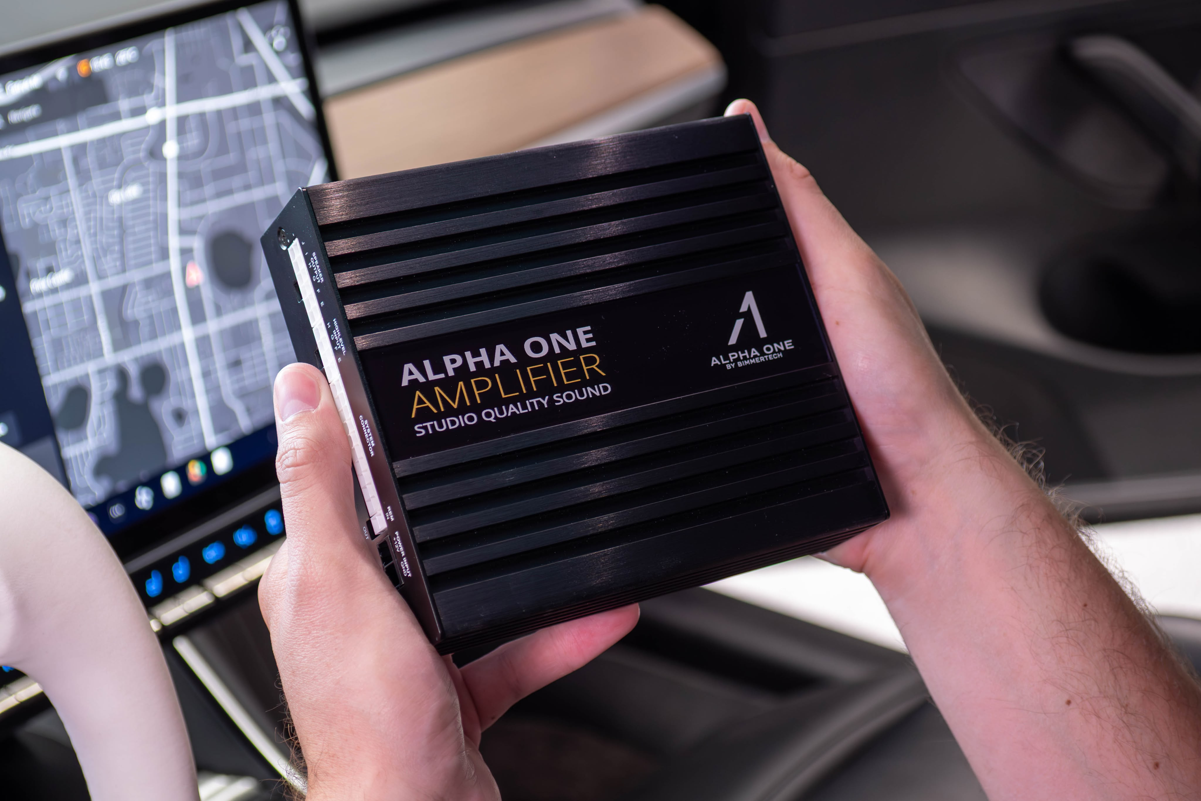 Tesla Sound System Upgrade – Alpha One Amplifier